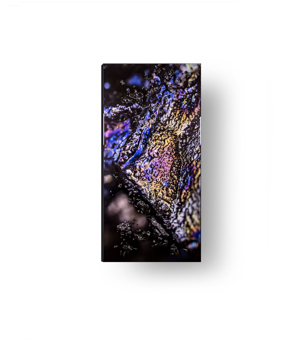 Interference V, contemporary Mixed Media by artist Lucas Seaward from Edmonton, Alberta Artwork (24inch x 48inch)