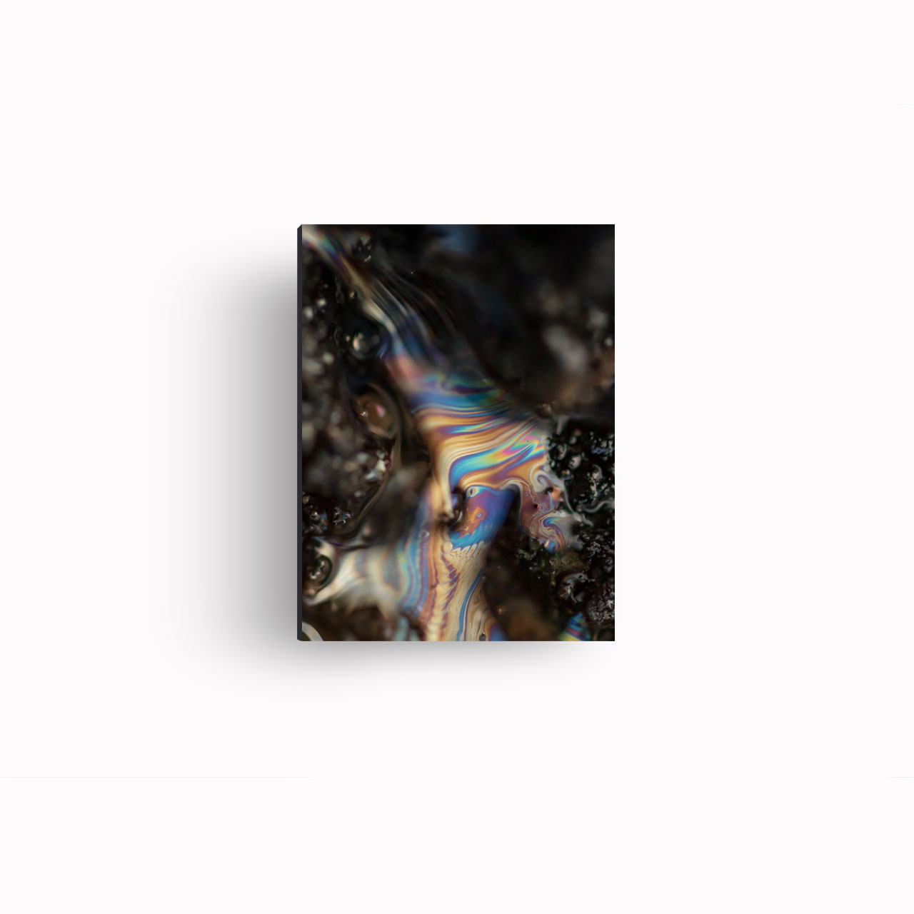 Interference VIII contemporary mixed media fine art by artist Lucas Seaward from Edmonton, Alberta (24inch x 36inch)