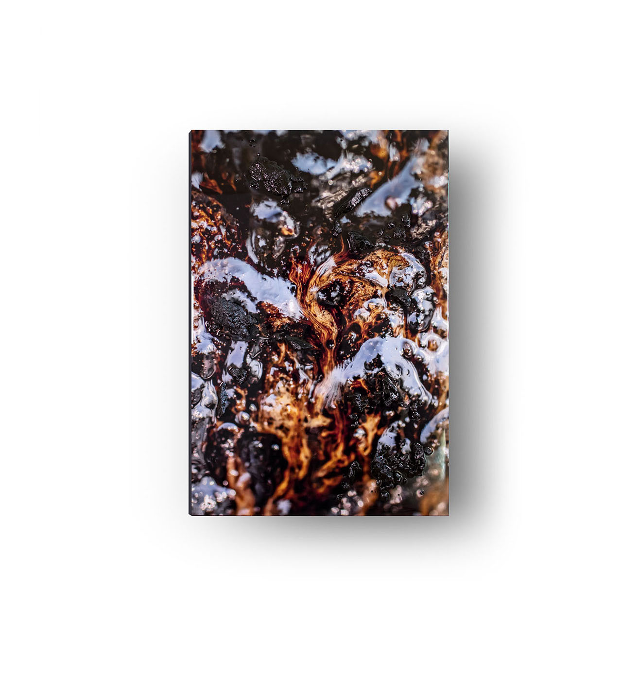 Rubiginous IV, contemporary Mixed Media by artist Lucas Seaward from Edmonton, Alberta Artwork (24inch x 36inch)